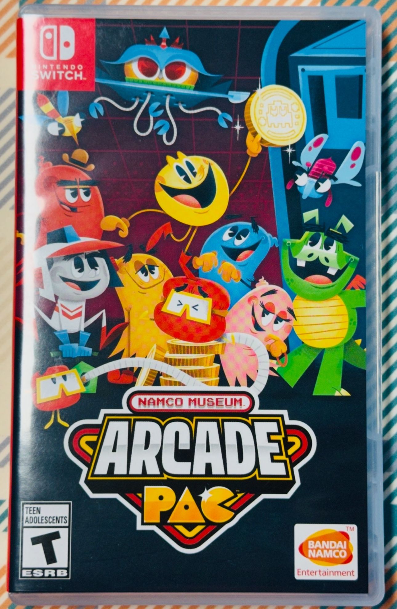 Namco Museum Arcade Pac - Nintendo Switch Tested/Works Fast Shipping Adult Owned