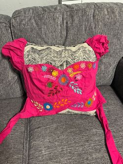 Blusa bordada mexicana
