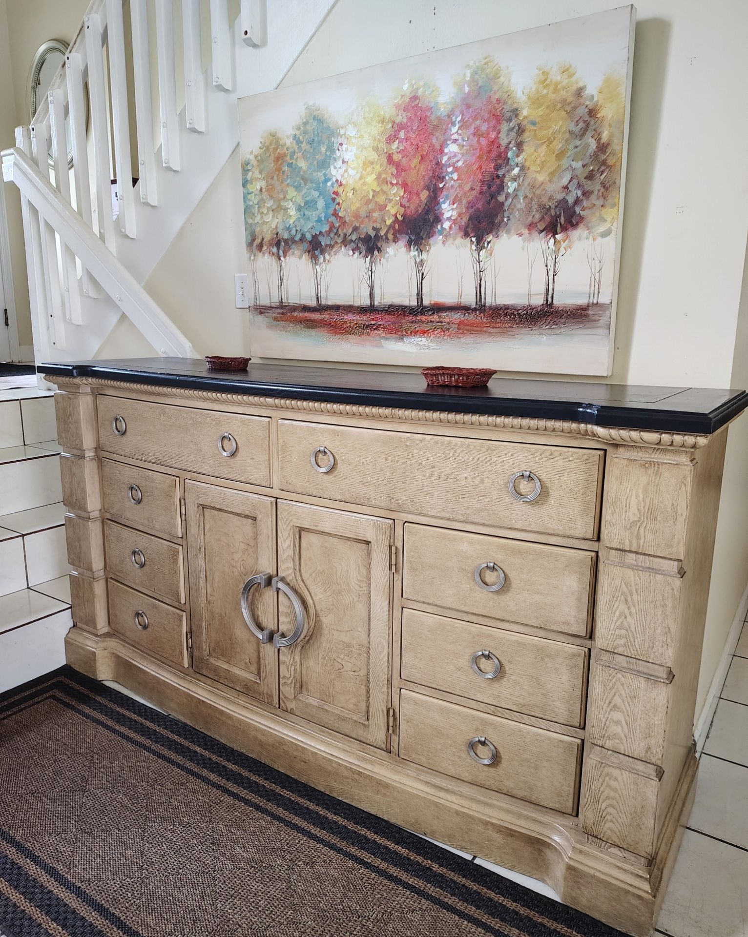 COLLEZIONE EUROPA SOLID WOOD DRESSER 10 DRAWERS DELIVERY AVAILABLE