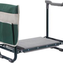 Garden Kneeler and Seat, Foldable Gardening Stool