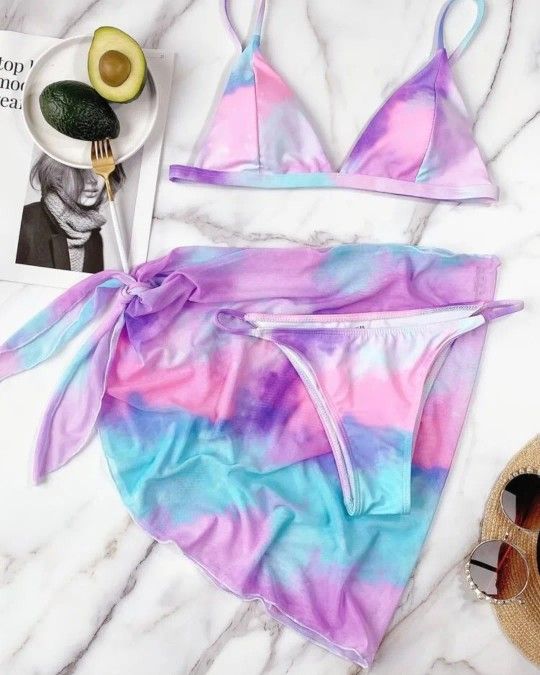 Super Cute Brand New Womens Tye Dye Bathing Suit For Sale