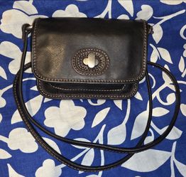 Fossil Mini Crossbody Purse Black