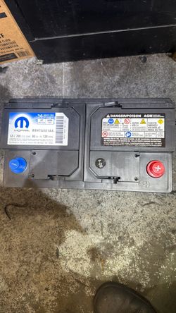 H7 12v battery AGM 700cca