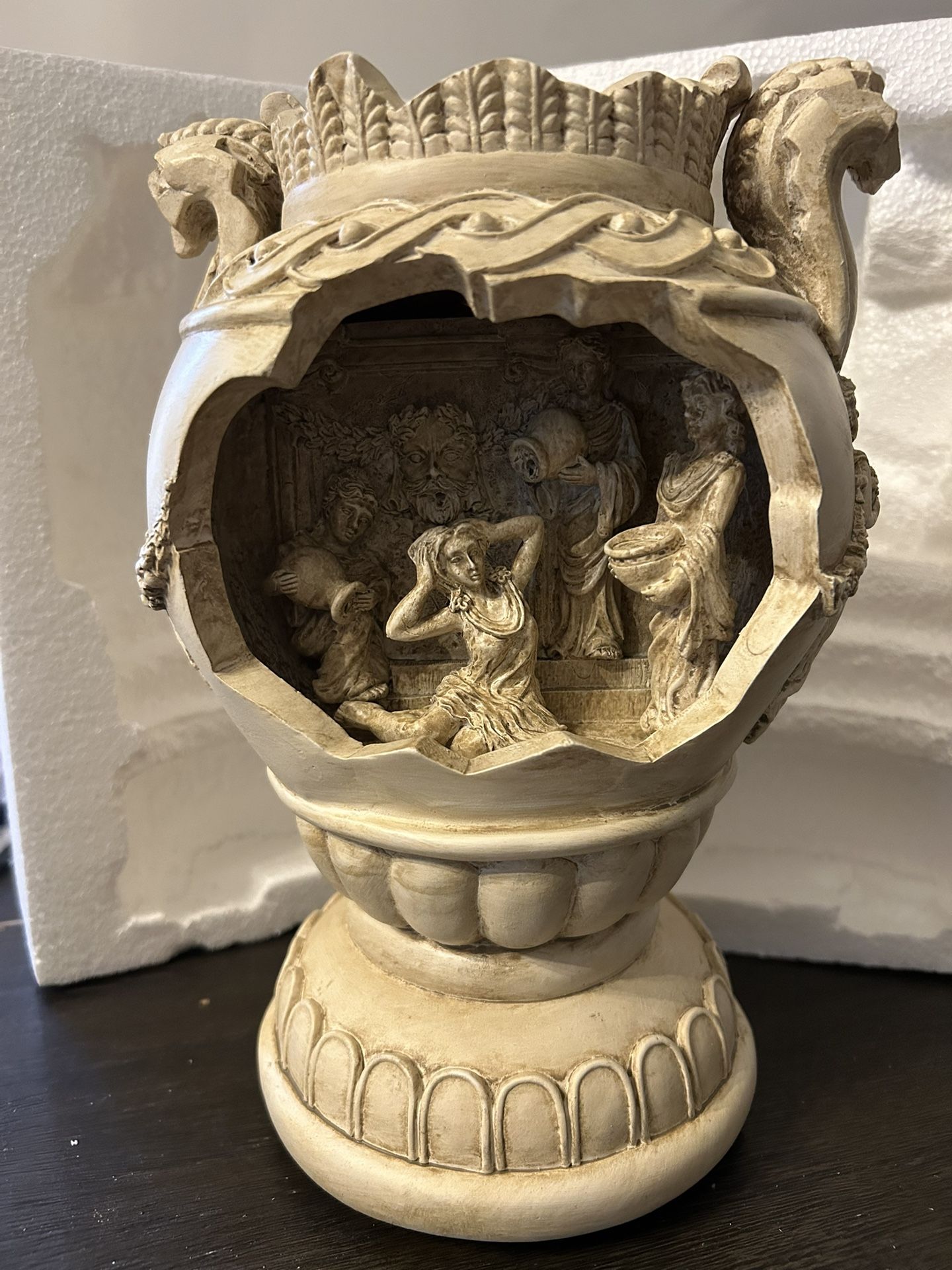 Victorian Fountain With Light