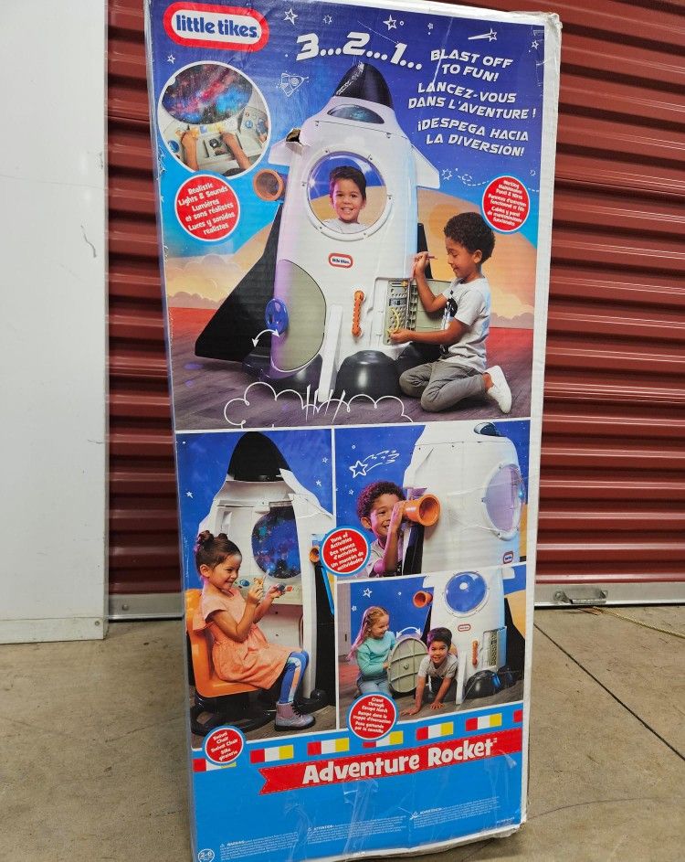 Little Tikes Adventure Rocket Space Astronaut for Kids