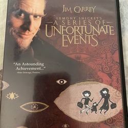 Lemony Snicket’s A SERIES OF UNFORTUNATE EVENTS (DVD) 2-DISC SPECIAL COLLECTORS EDITION 