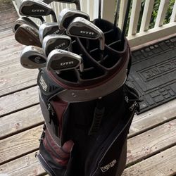 Golf Clubs And Bag