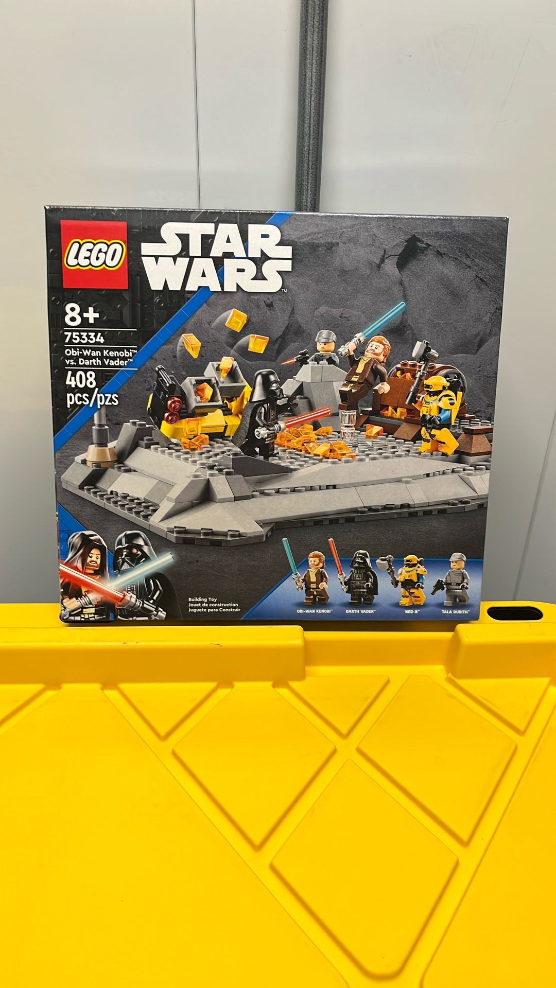 NIB Sealed Never Opened LEGO # 75334 Star Wars Obi Wan Kenobi Vs Darth Vader