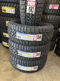 Brand new 265/70r16 Falken Wildpeak A/T4W Tires available we finance