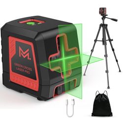 Laser Level 100Ft Self Leveling Green Cross Line