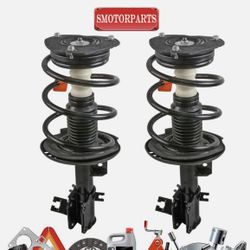 Pair Front Complete Shocks Struts For 2009-2014 Nissan Maxima 3.5L Sedan FWD