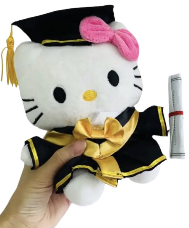 Hello Kitty Graduation Plush 