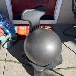 Timberbrother Exercise Balance Ball Chair