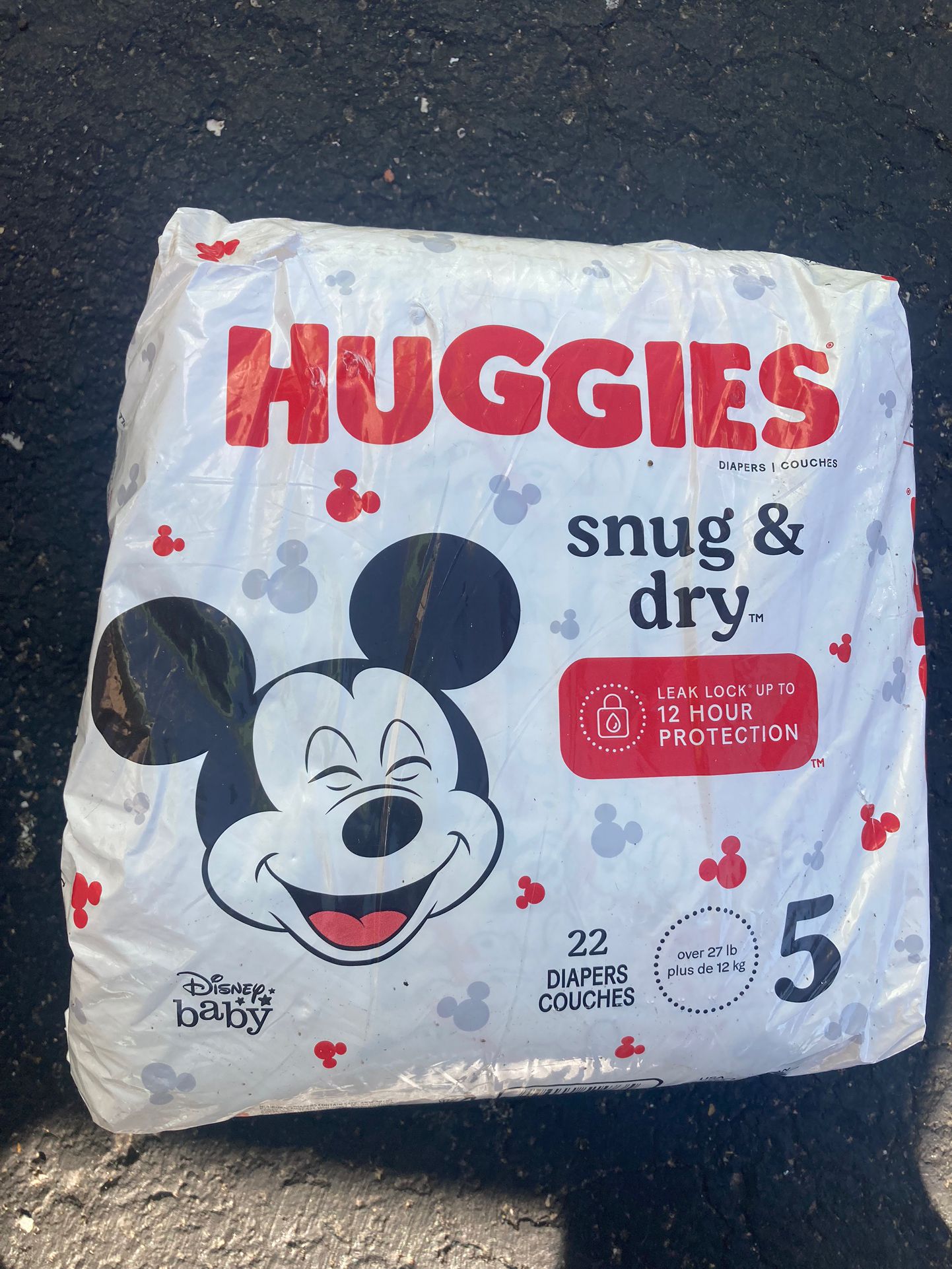 3x Huggies Diapers