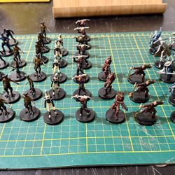 Star Wars Table Top RPG Miniatures Lot Of 49 - Jedi Devaronian Nikito Kaminoan..