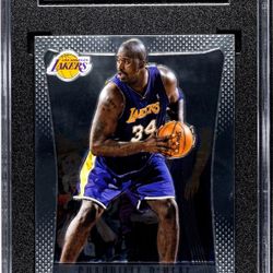 2012-13 Panini Prizm #166 Shaquille O'Neal SGC 9.5 Mint +