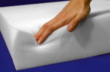4 Brand New Foam Factory Cushions 4”x24”x24”