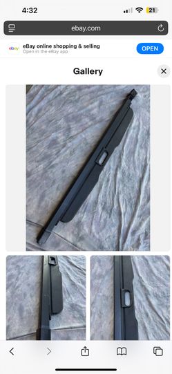 10-17 Chevy Equinox/GMC Terrain Retractable Cargo Cover OEM Rear Trunk Shade