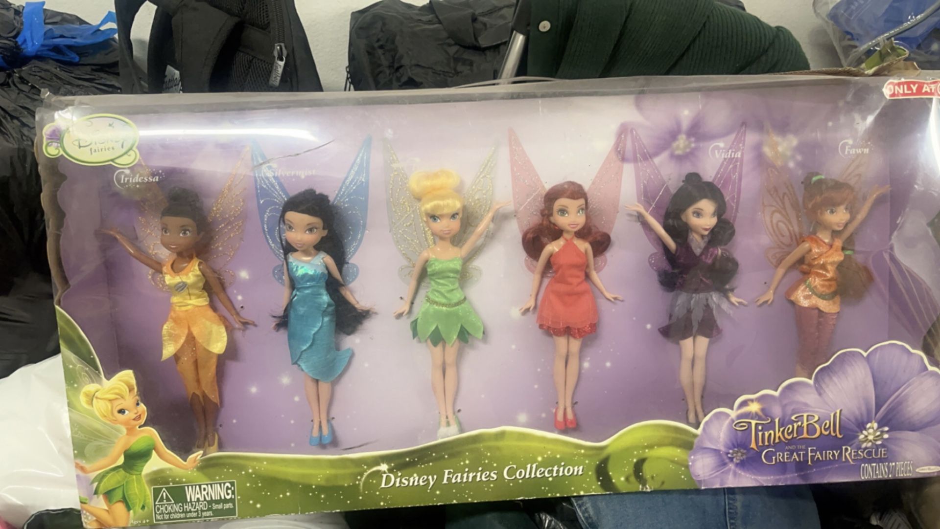 Tinkerbell and the great fairy cheap rescue toys