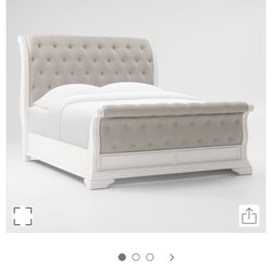 Mayfair Upholstered Sleigh Queen Bed