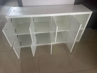 IKEA white storage
