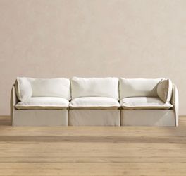 Pet-Friendly Washable Memory Foam 3-Seater Couch – Like New