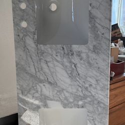 60” Marble Vanity Top