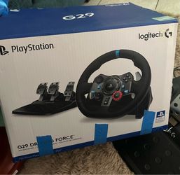 Logitech G29 Driving Force Racing Wheel PS4/PS5/Xbox/PC with Pedals