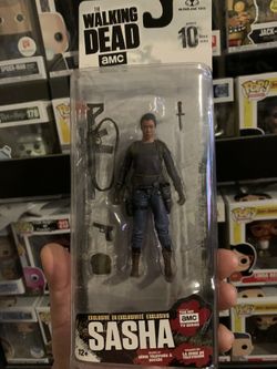 The Walking Dead - SASHA -  Series 10 (2017) McFarlane Toys 