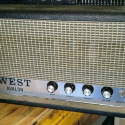 Historic West avalon guitar amplifier In Woodstock Virginia 