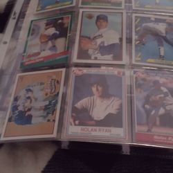 Vintage 9 Card Lot Assorted Bowman, Post, Score, Donrus  Nolan Ryan Cash Porch Pickup Redmond 