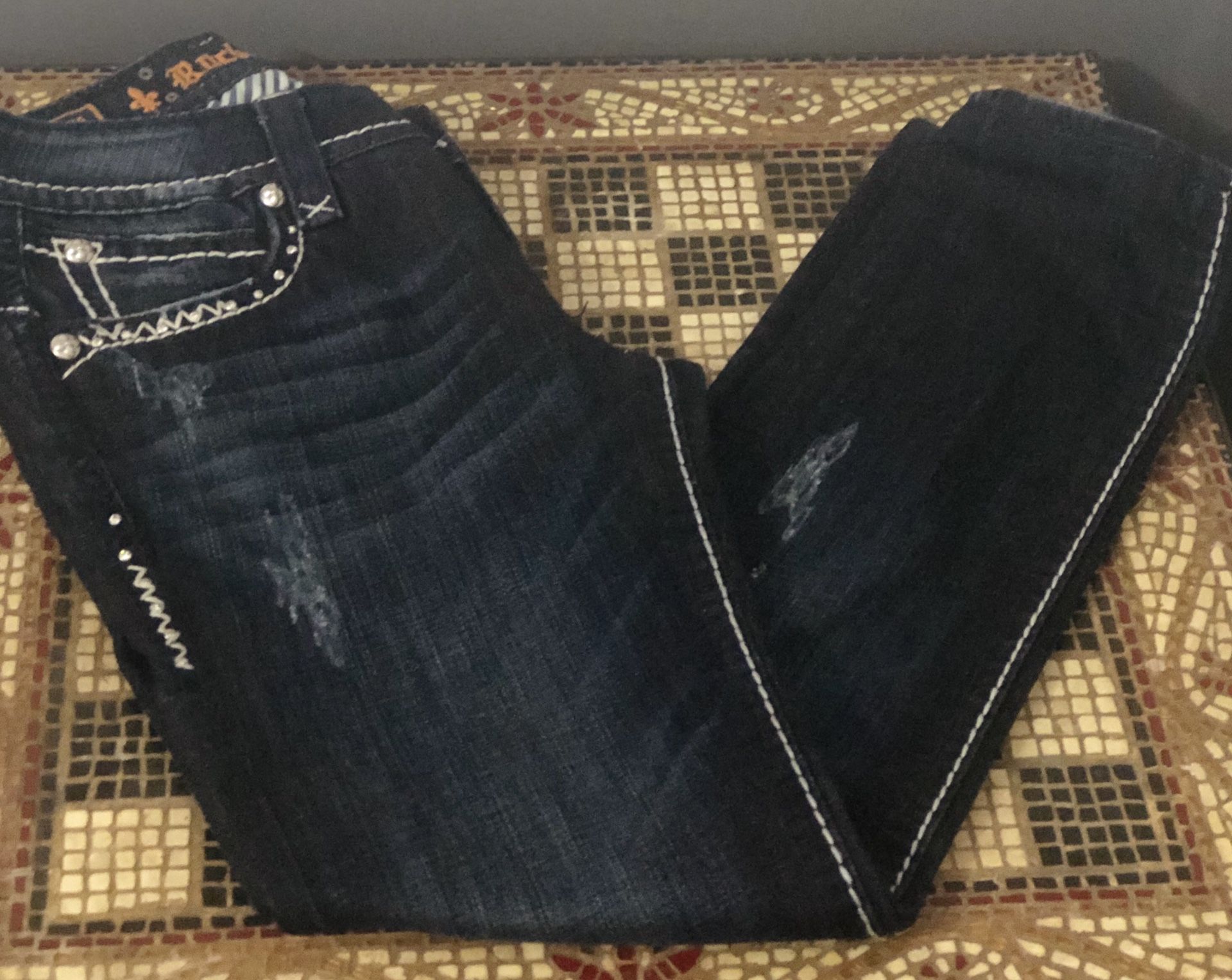 Rock revival skinny jeans