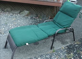 Hampton Bay Lounge Outdoor Chair with Cushion