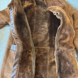 Women’s real shearling coat