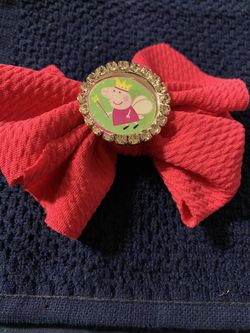 Peppa pig hair accessory