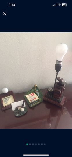 Golf Desk Set 