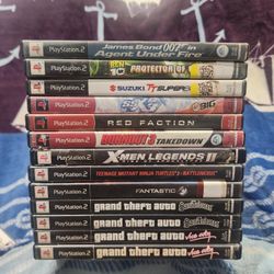 PlayStation 1 PlayStation 2 PlayStation 3 PlayStation 4 And VR Games For Sale