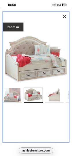 Ashley furniture upholstered daybed