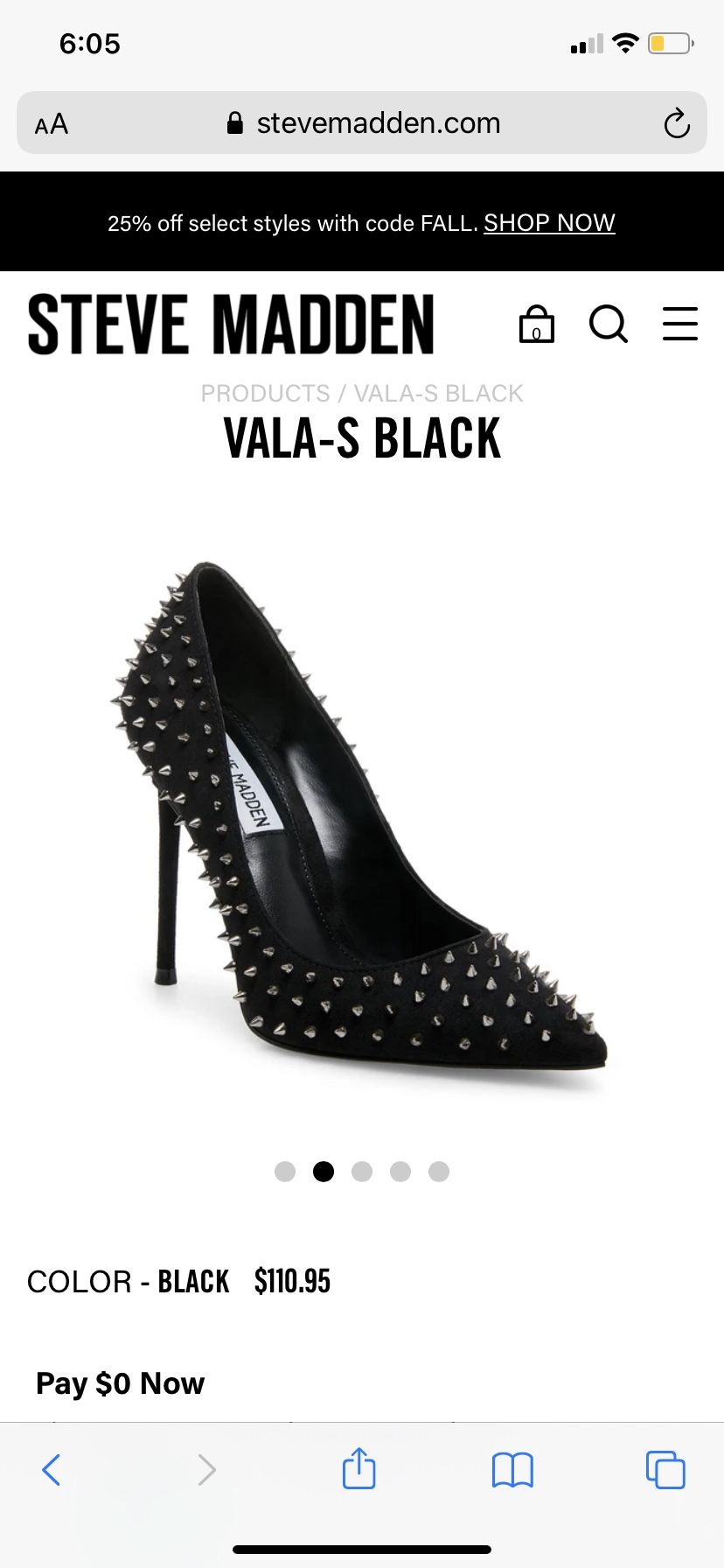 New Steve Madden Spike Heels