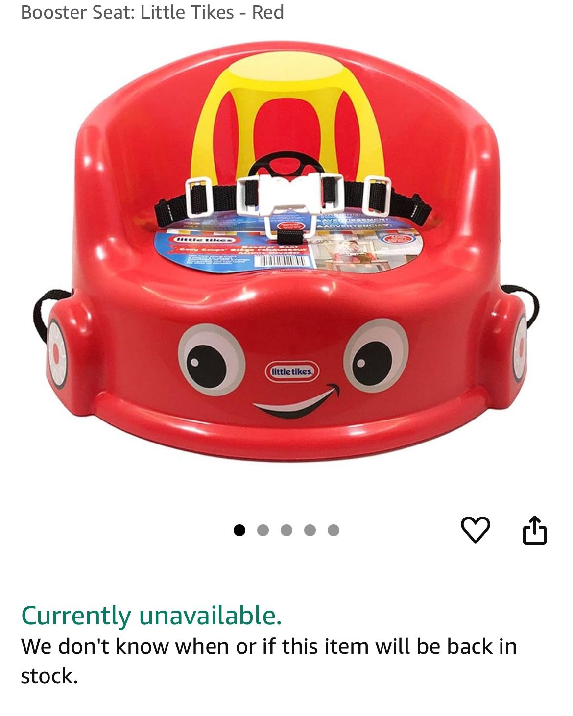 Little Tikes Booster Seat