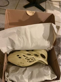 Yeezy foam runner sulfur size 14 brand new