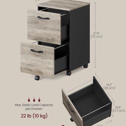 2-Drawer File Cabinet