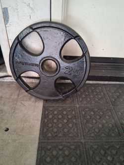 Weider 25 lb Olympic Weight Plate