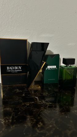 Carolina Herrera Bad Boy And Prada Paradigme