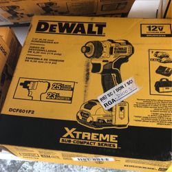 Dewalt DCF601F2 12v Xtreme Screwdriver Kit