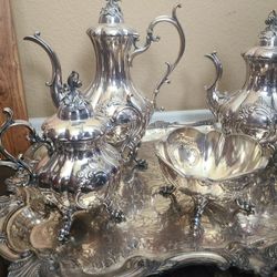 Silverplated Teaset