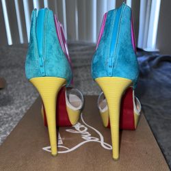 Christian Louboutin Dufoura 140 Suede Platform