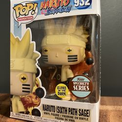 Funko POP! Naruto 932 Sixth Path Sage: Specialty Series Glow In The Dark