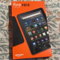 Amazon fire HD 8 (with alexa)