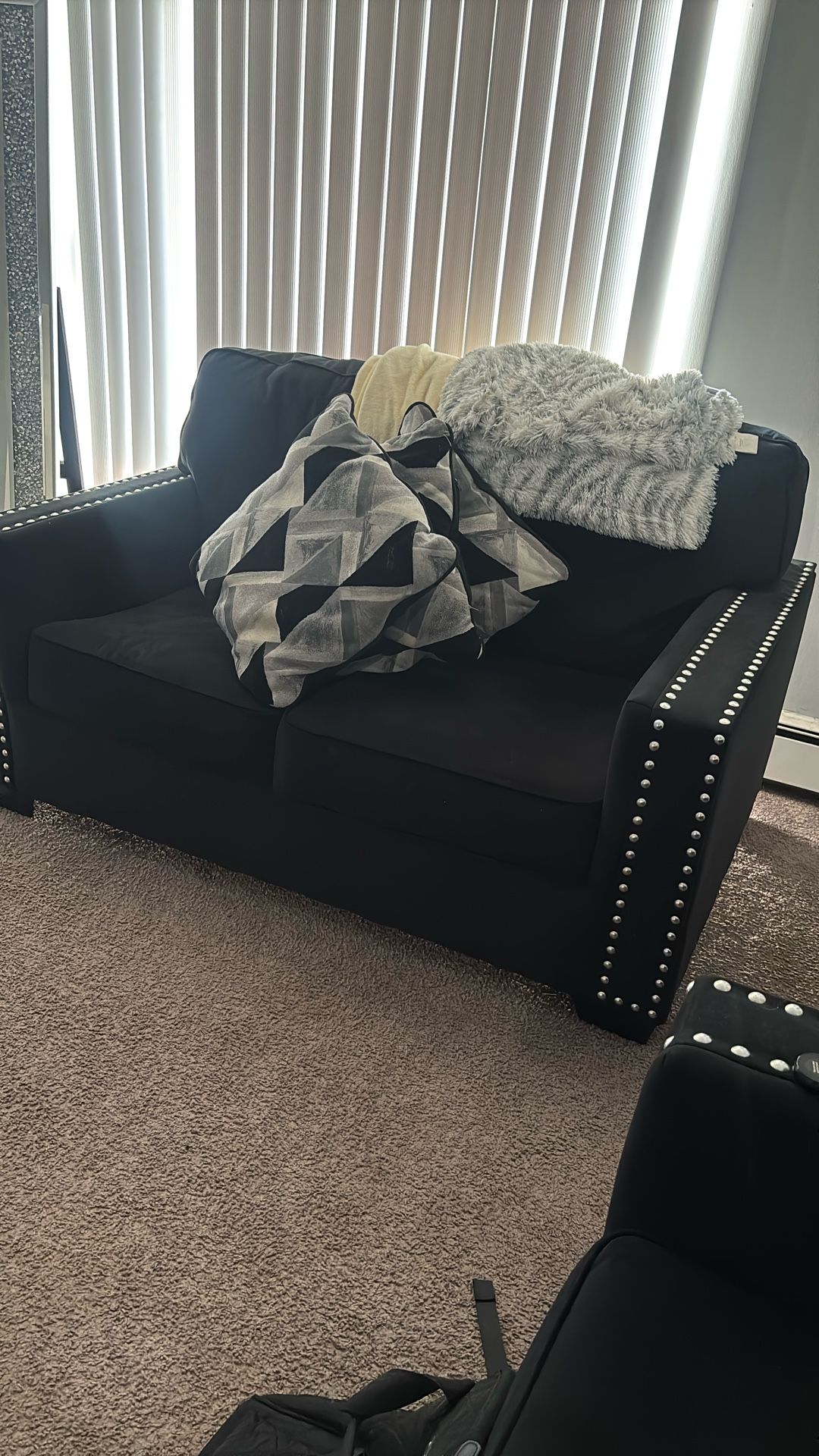 Black Couches